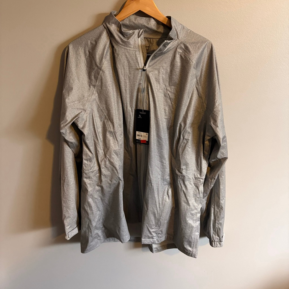 Women's‎ Walter Hagen P11 Rain Jacket XXL Light Heather Grey